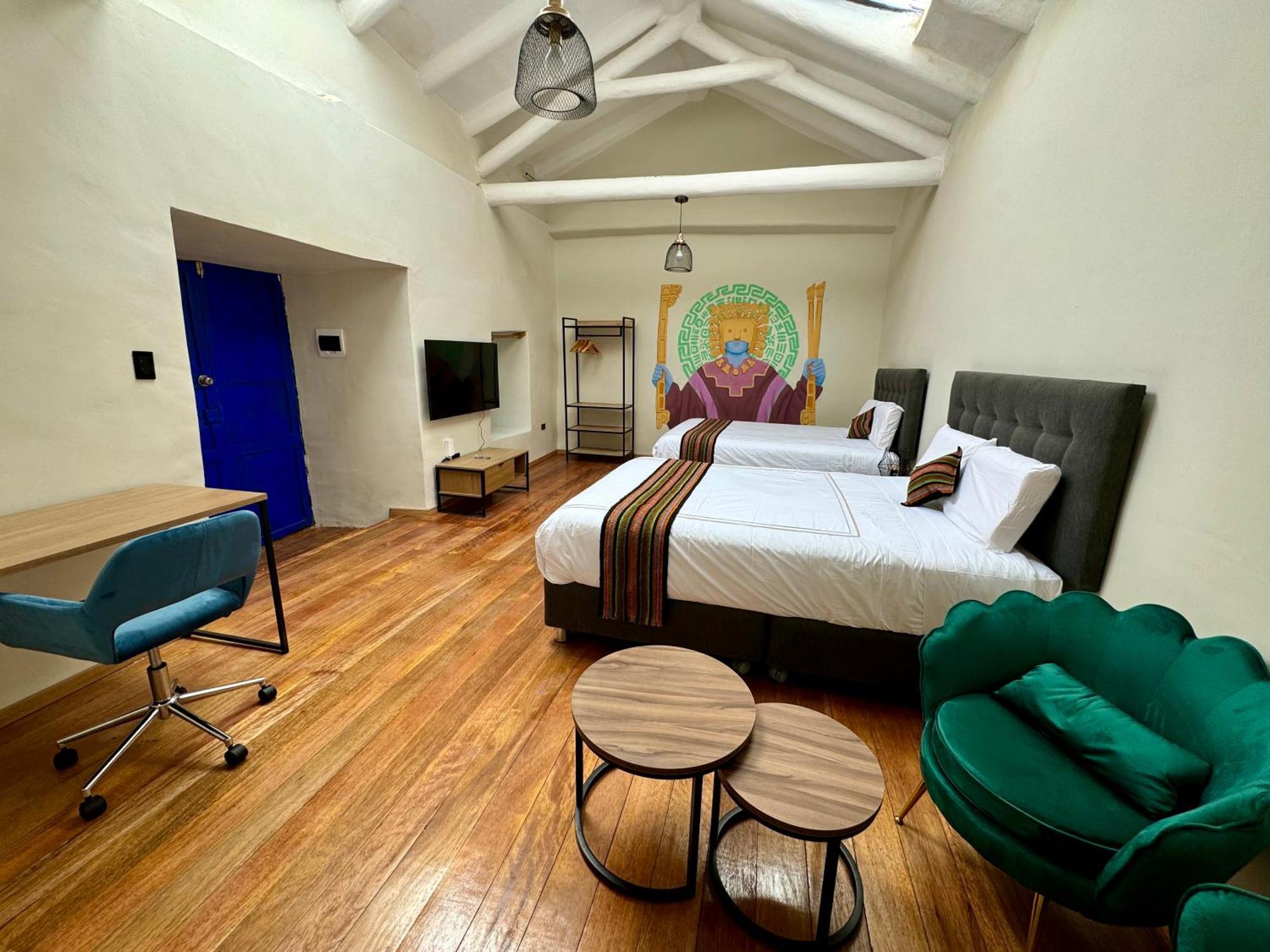 Way Kap Hostel Cuzco Buitenkant foto